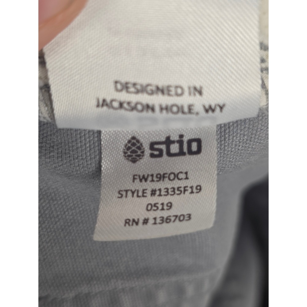 Stio Womens Gray Rivet Slim Straight Stretch Canvas Pants Size 8 1335F19 - Picture 7 of 7